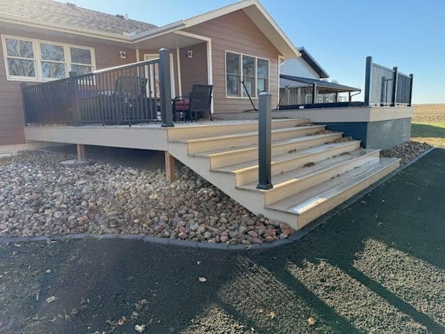 Project Creating Comfort with Rock Beds and Edging image