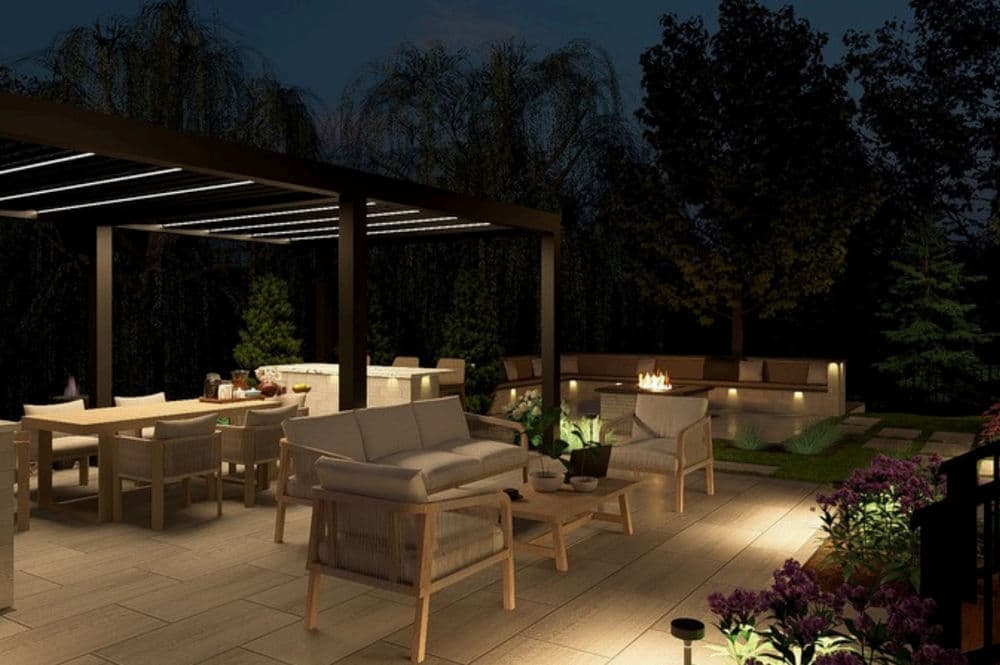 Gallery photos for Chic Outdoor Living Space and Kitchen Installation in Iowa: Image #3