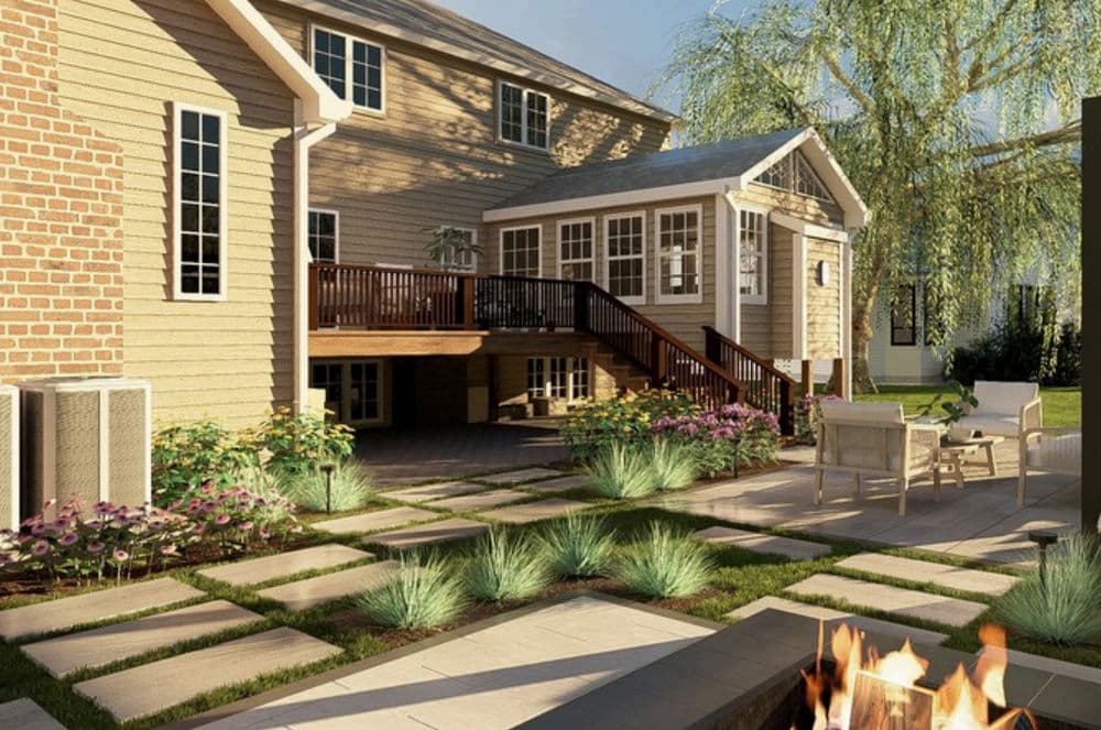 Gallery photos for Chic Outdoor Living Space and Kitchen Installation in Iowa: Image #1